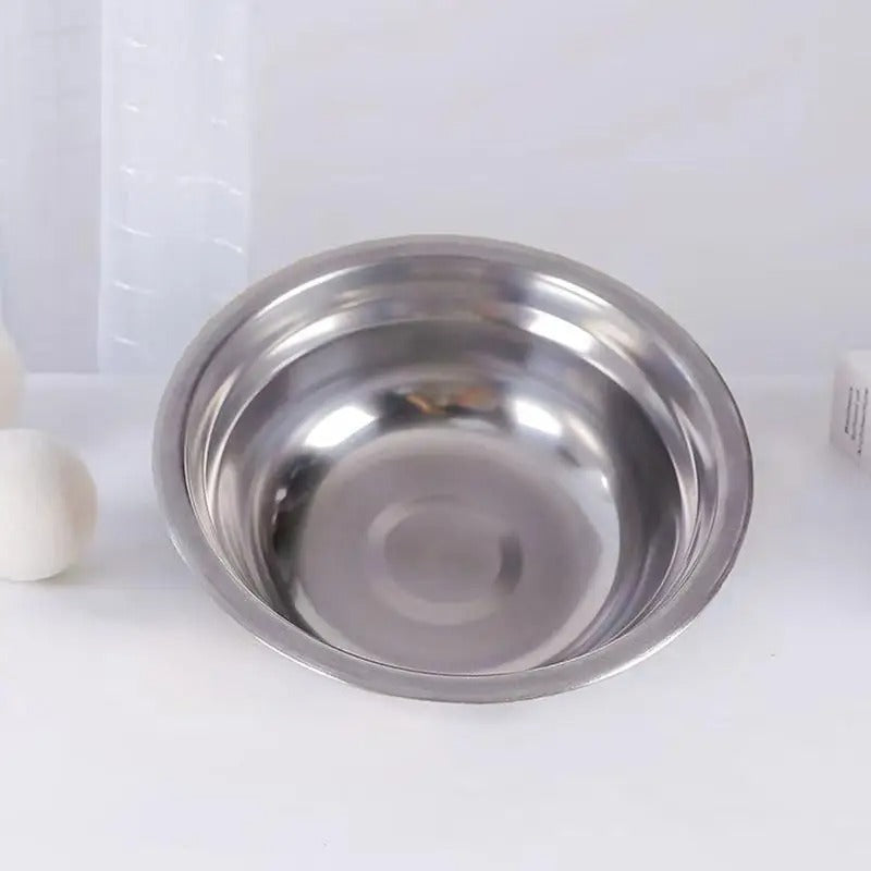 Fixed angle wooden detachable pet feeding bowl - double bowl